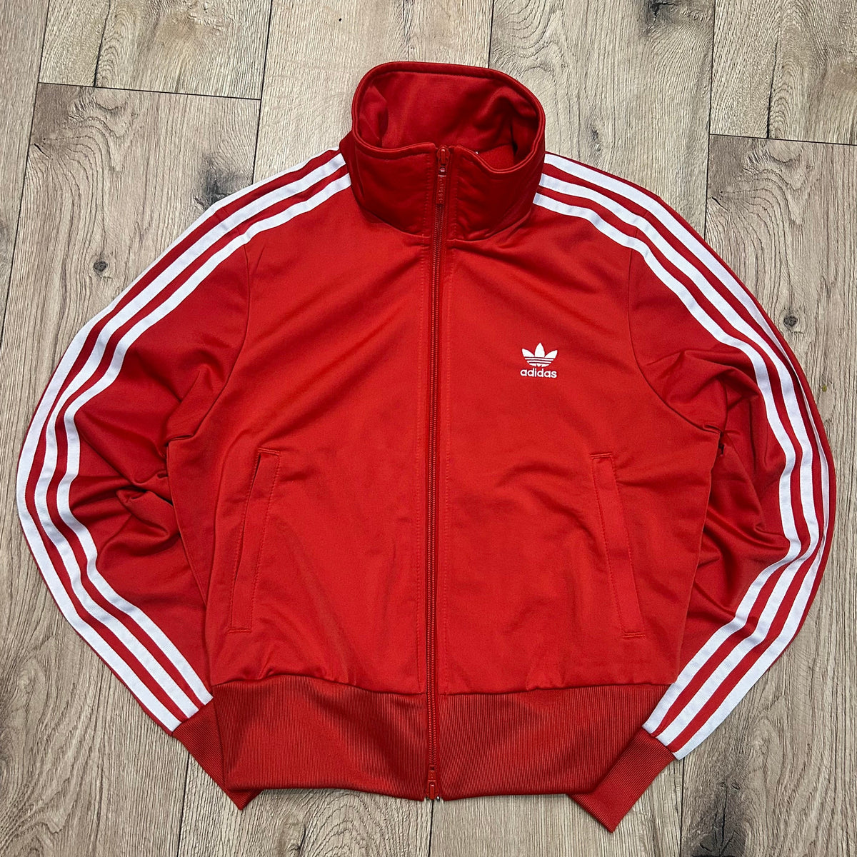 Bluza Adidas Tracksuit damska czerwona vintage