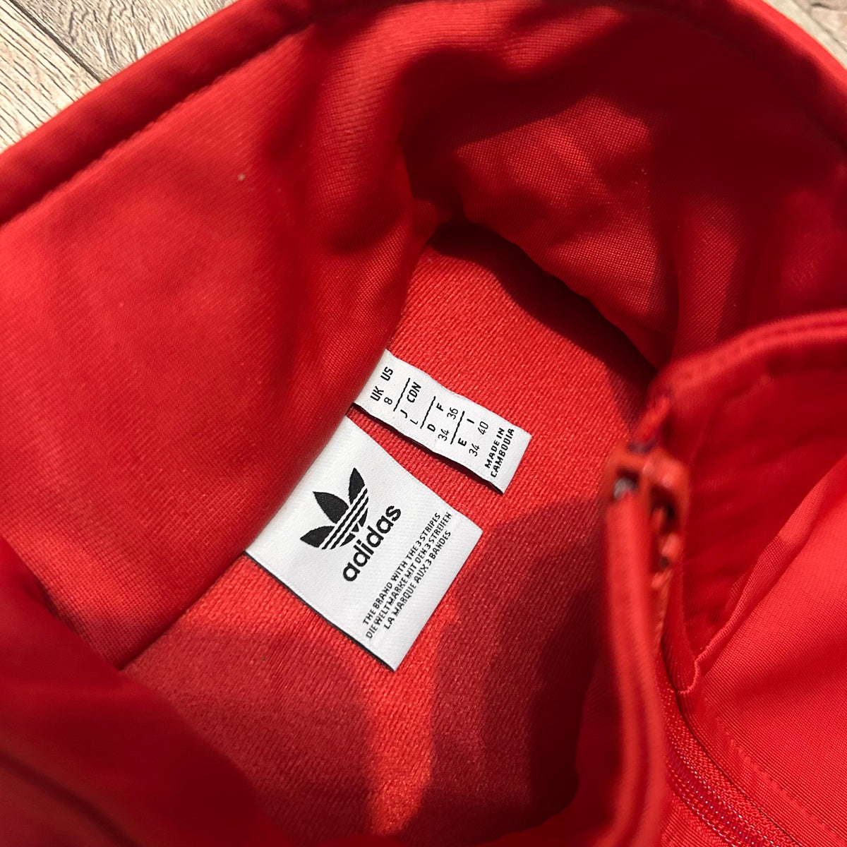 Bluza Adidas Tracksuit damska czerwona vintage