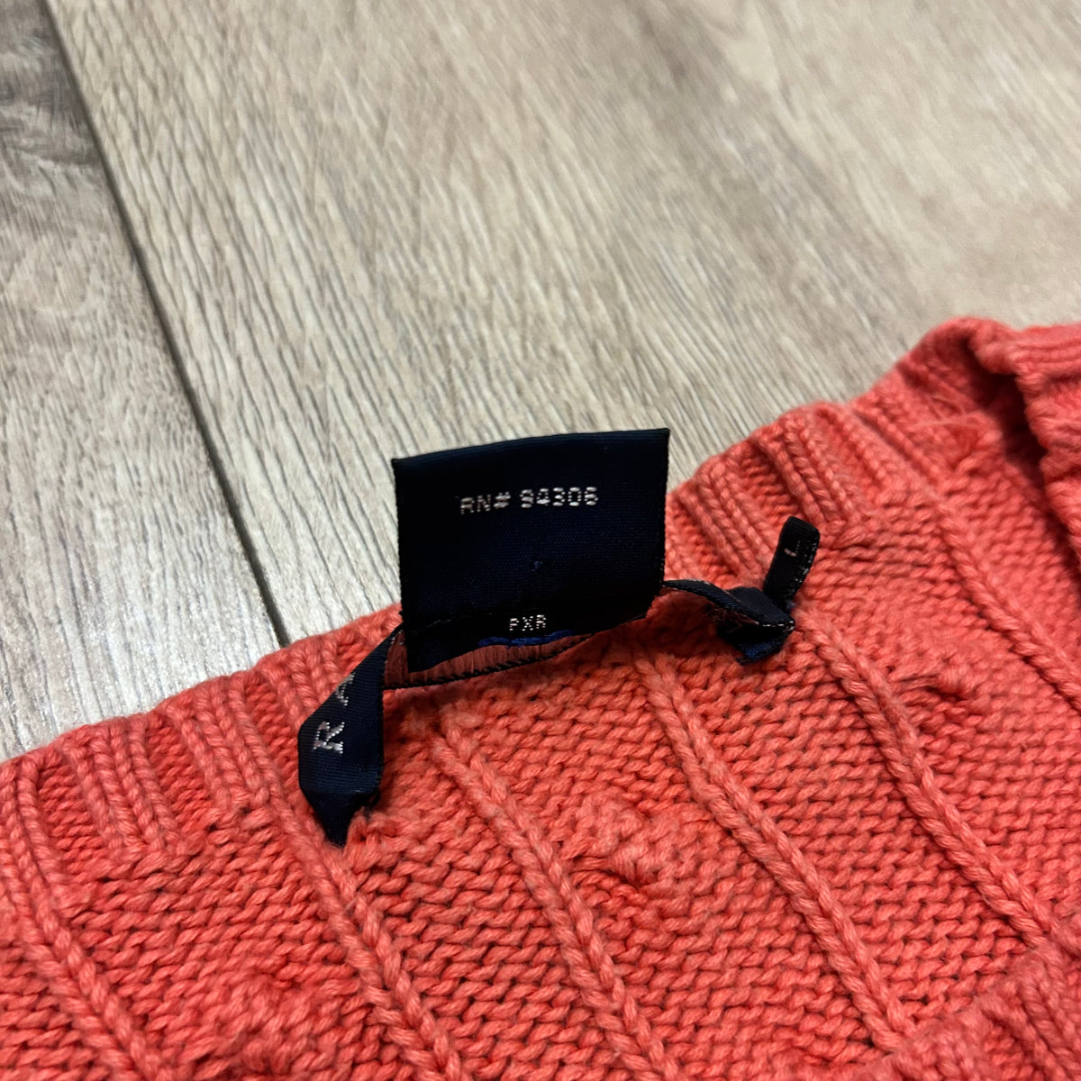Sweter Ralph Lauren warkocz damski