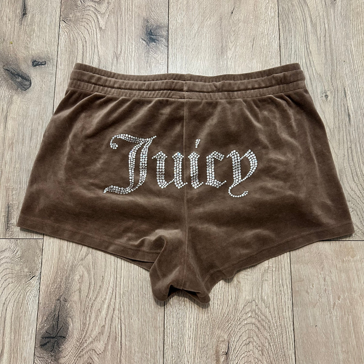 Spodenki Juicy Couture brązowe y2k