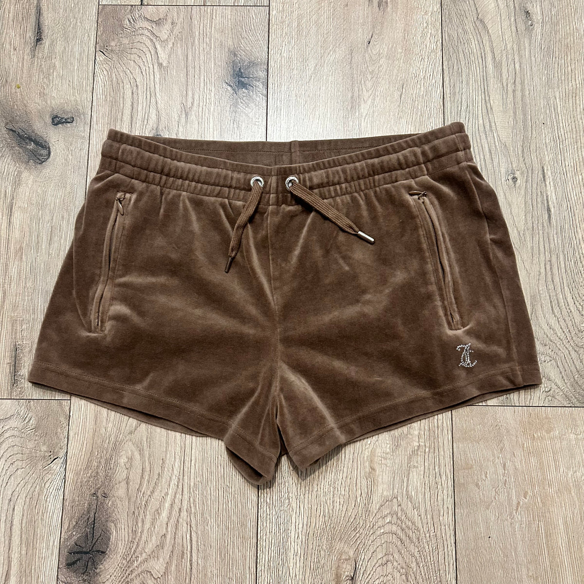 Spodenki Juicy Couture brązowe y2k