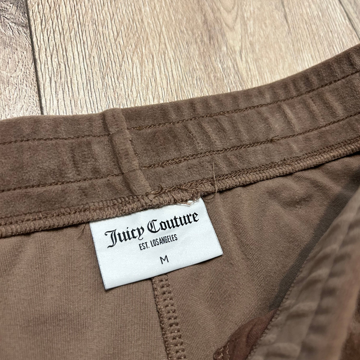 Spodenki Juicy Couture brązowe y2k