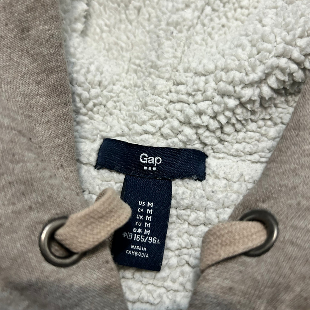 Bluza gap z futerkiem sherpa y2k swag